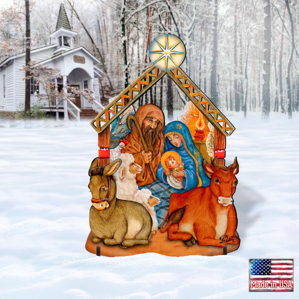 Nativity Outdoor Décor by G. DeBrekht - Nativity Holiday Décor - 8114030F
