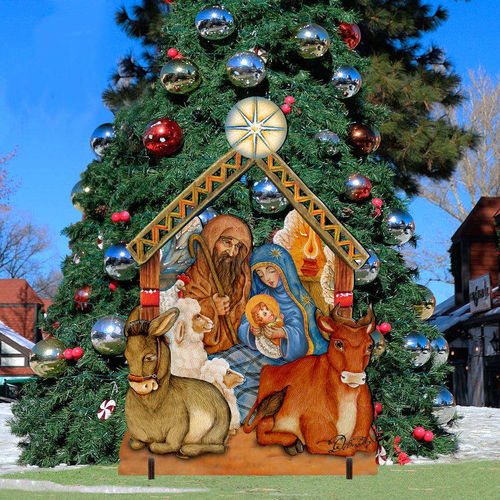 Nativity Outdoor Décor by G. DeBrekht - Nativity Holiday Décor - 8114030F
