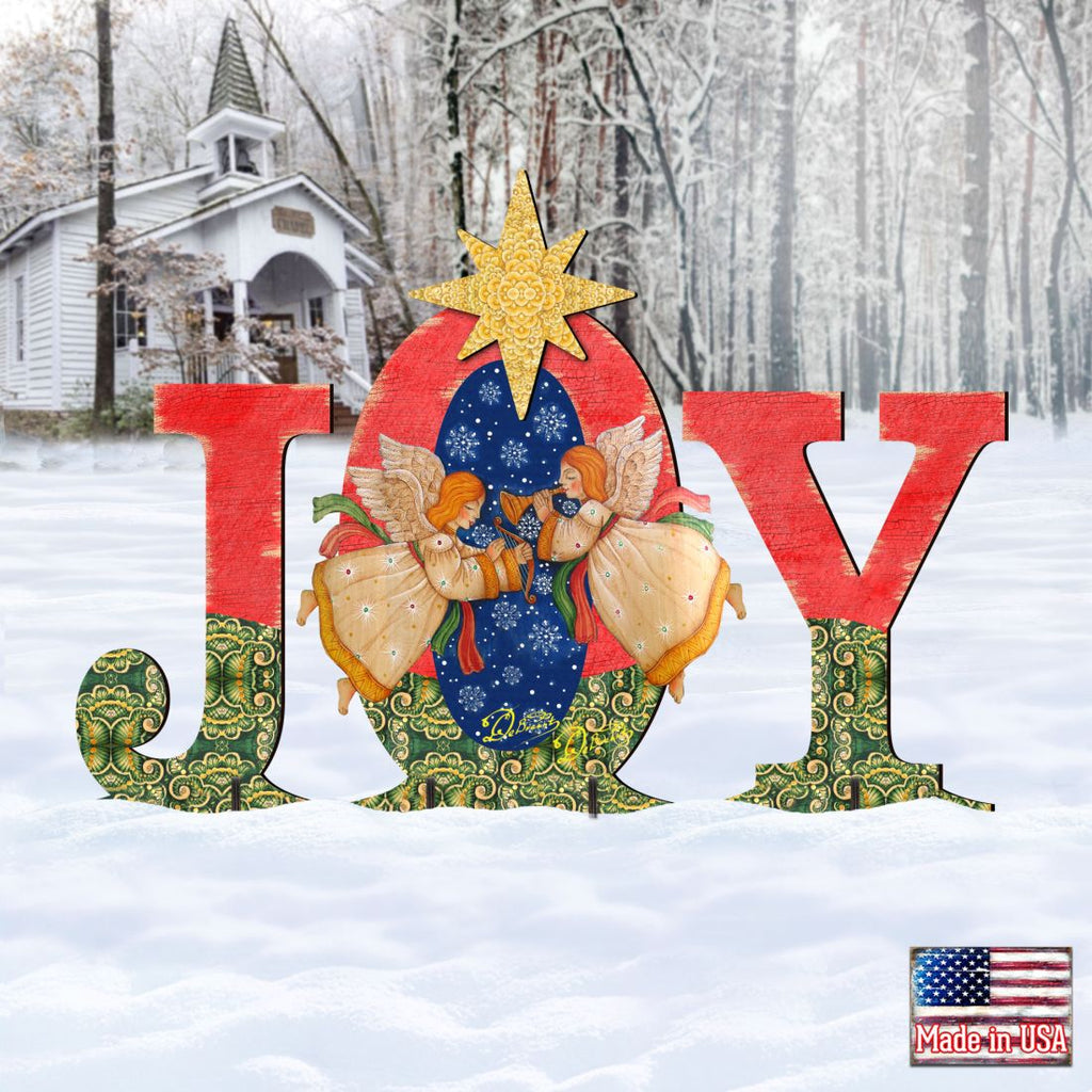 Joy Angels Outdoor Nativity Set by G. DeBrekht - Nativity Holiday Décor - 8121455F-S3M