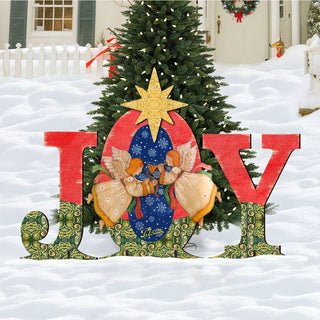 Joy Angels Outdoor Nativity Set by G. DeBrekht - Nativity Holiday Décor - 8121455F-S3M