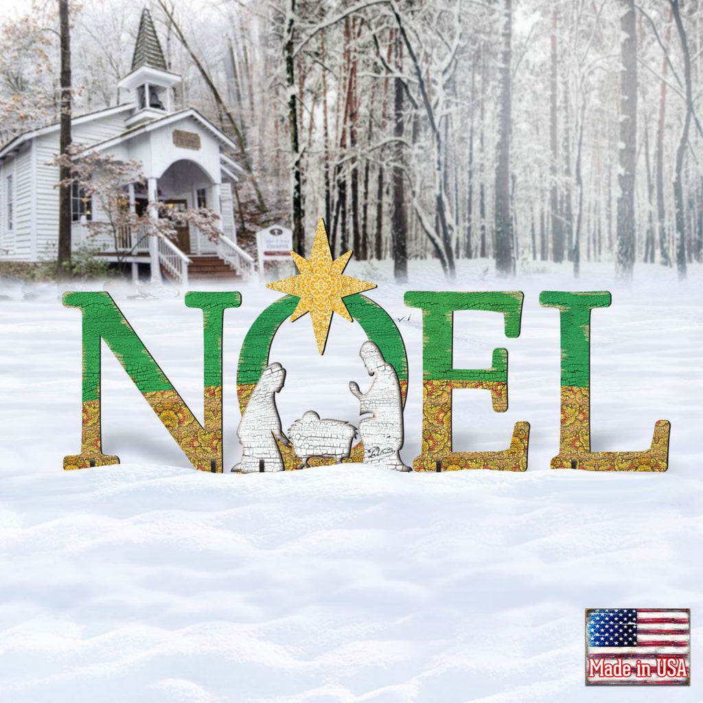 Noel Outdoor Nativity Set by G. DeBrekht - Nativity Holiday Décor - 8121457F-S4L