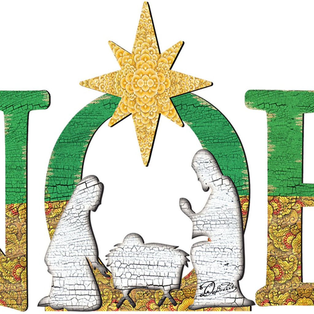 Noel Outdoor Nativity Set by G. DeBrekht - Nativity Holiday Décor - 8121457F-S4L