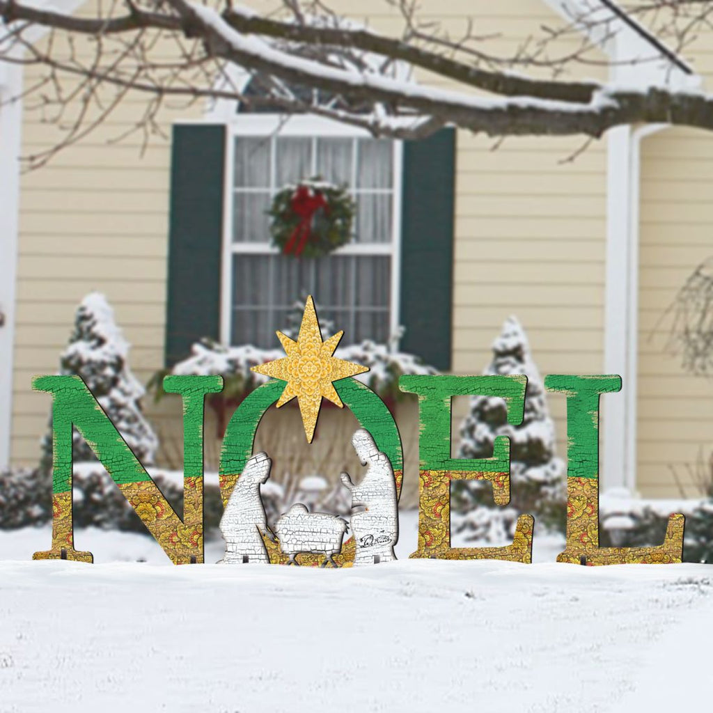 Noel Outdoor Nativity Set by G. DeBrekht - Nativity Holiday Décor - 8121457F-S4L