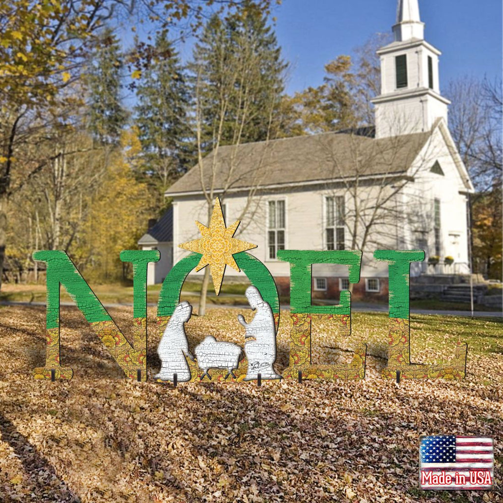 Noel Outdoor Nativity Set by G. DeBrekht - Nativity Holiday Décor - 8121457F-S4L