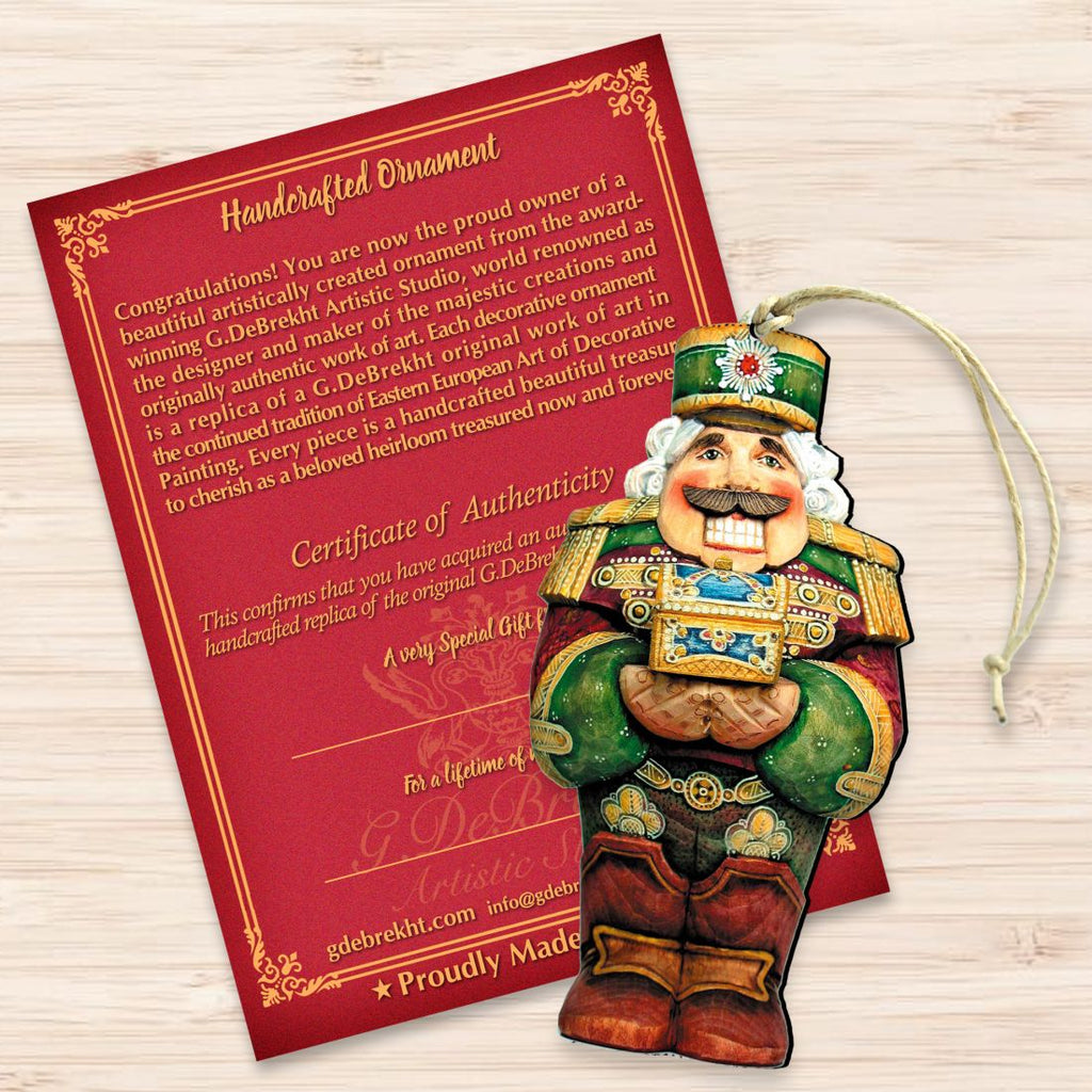 Nutcracker Wooden Ornaments Christmas by G. DeBrekht - Christmas Decor - 8153313