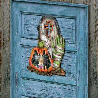 Scary Harry Halloween Door Decor by Jamie Mills-Price - Thanksgiving Halloween Decor - 8457405H