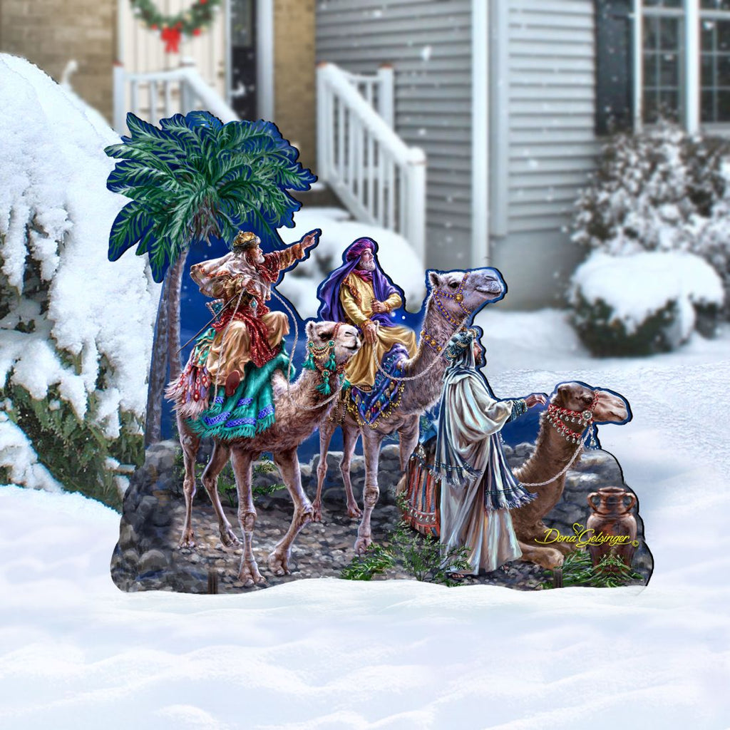 Miracle Outdoor Nativity Set by D. Gelsinger - Nativity Holiday Décor - 8461041F-S3-1201