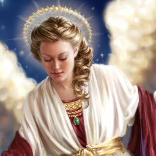 Piece Earth Nativity Wall Décor Solid wood blocks-handmade in the USA - bedroom, living room, kitchen wall art. Multi-layer painting, robust colors. Unique designs from world-famous artists 95663B-1208-08