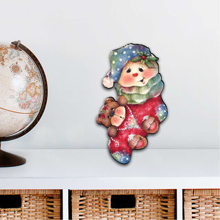 Christmas Bearly Holiday Door Decor by Jamie Mills-Price - Christmas Decor - 8457501H