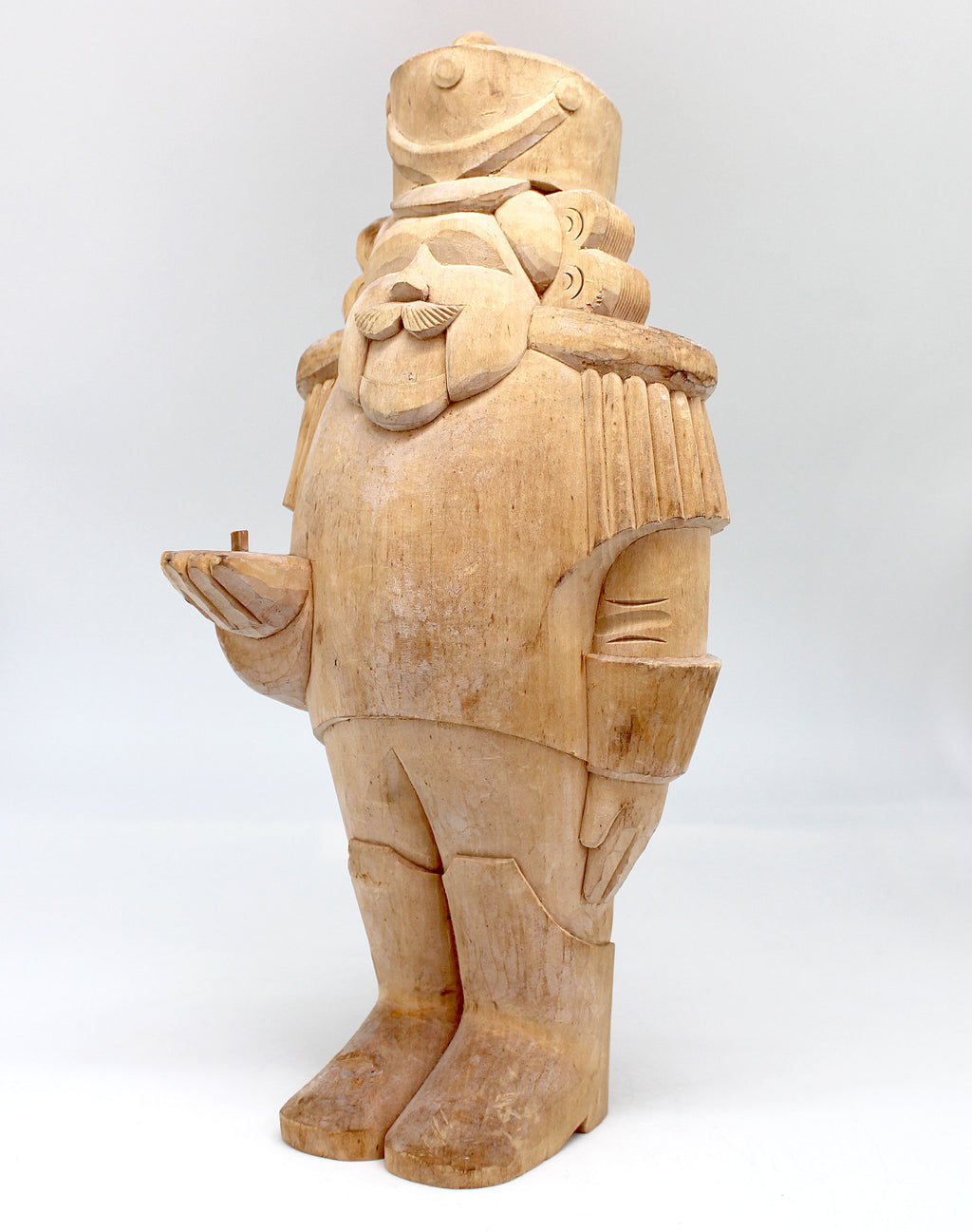 One-of-a-Kind The Nutcracker Large Wood Carved Figurine 9.5