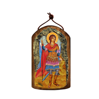 Saint Michael the Angel Religious Christian Sacred Icon Ornament - Inspirational Icon Décor - 87022