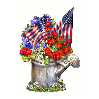 Celebrating the American Freedom Door Decor by Gelsinger - American Christmas Decor - 8461040H-1711