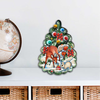 Forest Christmas Tree Holiday Door Decor by G. DeBrekht - Christmas Decor - 8119182H