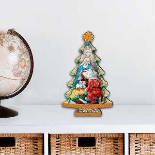 Adoration Nativity Tree Nativity Door Decor by G. Debrekht - Nativity Holiday Decor - 8128833H