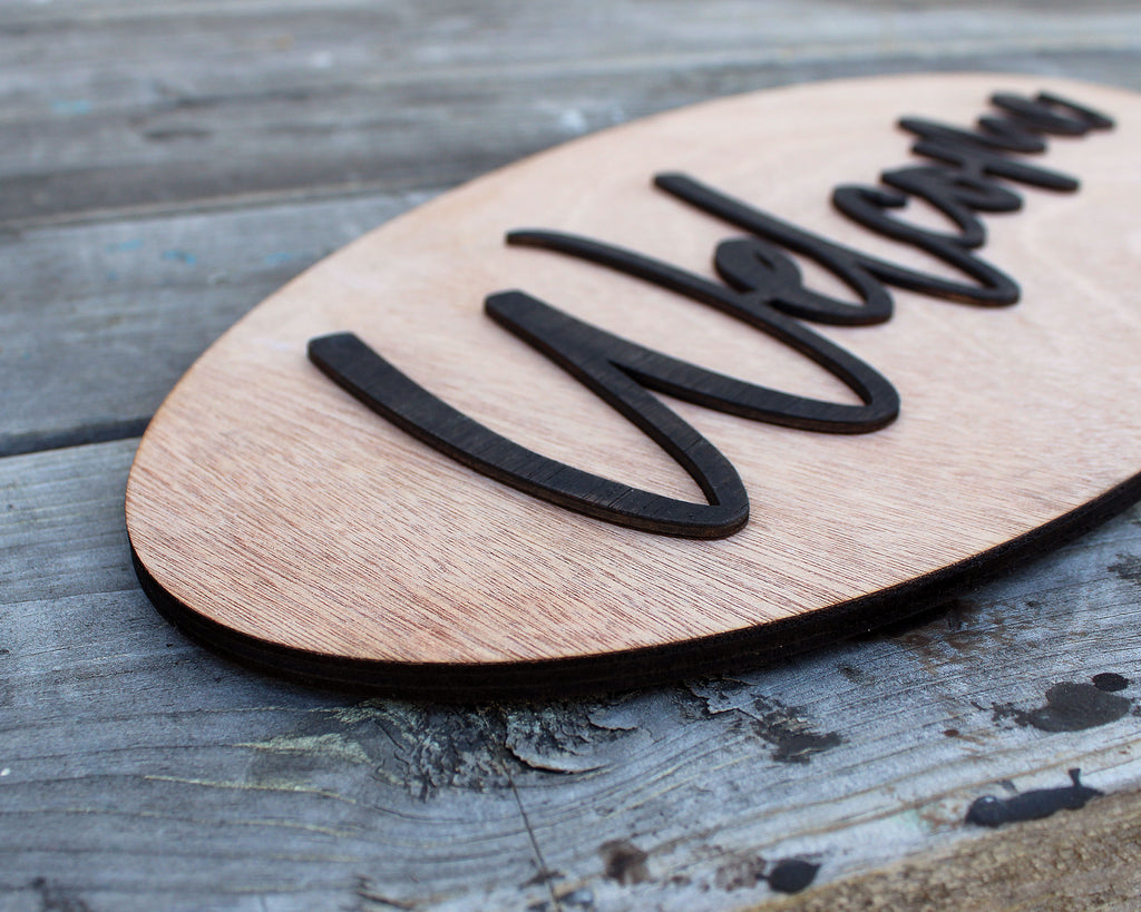 Parking sign, Business sign, Made in the USA sign, Made from wood, Weather resistant - 320327