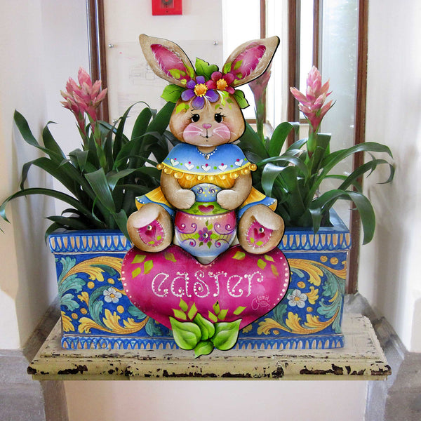 Spring is in the air, and Easter is just around the corner! Introducing our new handcrafted door hanger!