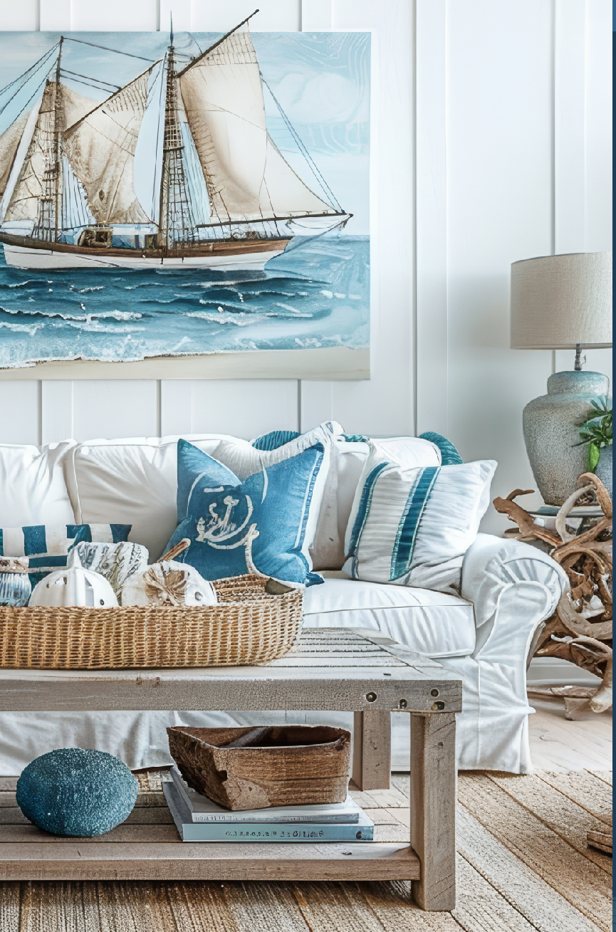 Seaside Holidays: Infusing Coastal Elements Into Winter Decor