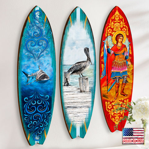 Shop Surfboards Wall Art at G.DeBrekht
