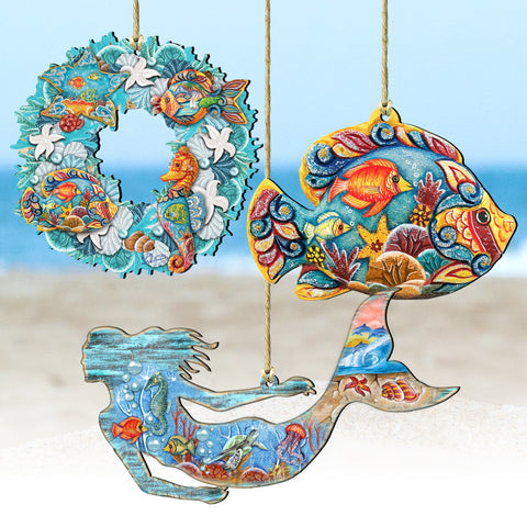 Step into the Coastal Holiday Decor Wonderland with G. DeBrekht!