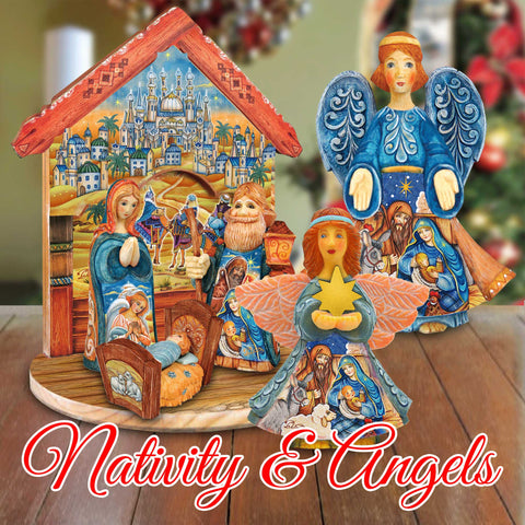 Angel & Nativity Figurines - G.DeBrekht