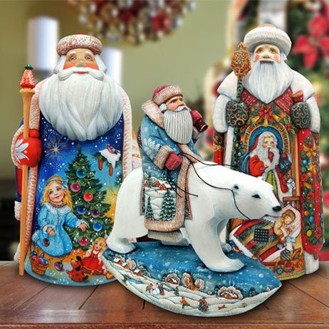 Classic Holidays & Santa Woodcarving - G.DeBrekht