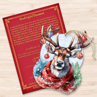 Christmas Mood Wooden Ornaments by G. Debrekht Christmas Decor - 8611034