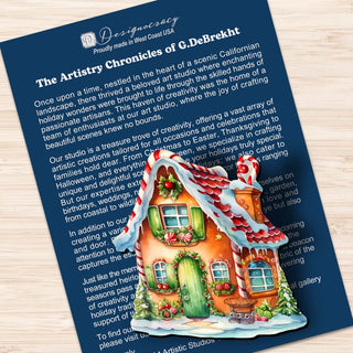 Christmas Is Here Clip-On Eco Wood Decorative Ornaments Set of 3 by G. Debrekht - Christmas Decor - 8091028C-S3