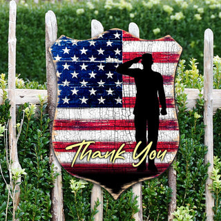 Shield of Appreciation Wall Door Hanger by G. DeBrekht - International Decor - 8187101H