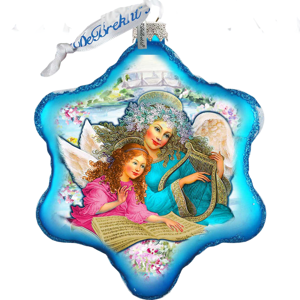 Sisterhood Glass Ornament by Strelkina at G. DeBrekht - Christmas Decor - 754-041