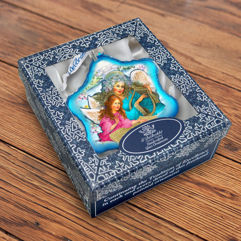 Sisterhood Glass Ornament by Strelkina at G. DeBrekht - Christmas Decor - 754-041