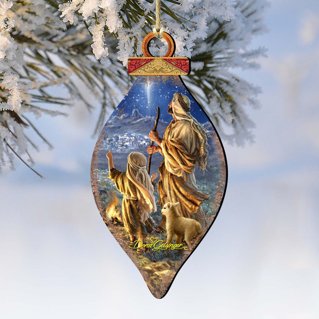 Shepherds Keeping Watch Cone by Gelsinger - Nativity Holiday Decor - 8041025-1838