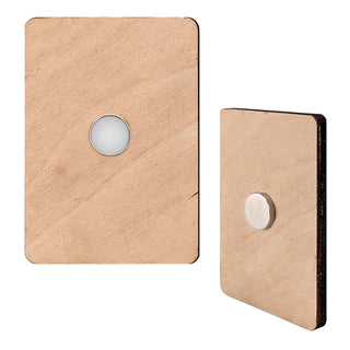 Northern Wonders Decorative Wooden Magnets Set of 6 by G. Debrekht - Wildlife Decor - 8090119G-S6