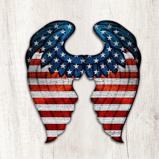 USA Wings Decorative Holiday Door Decor by G. DeBrekht - American Christmas Decor - 8187131H
