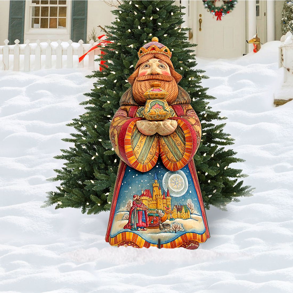 King Melchior Nativity Outdoor Decor by G. DeBrekht - Nativity Holiday Decor - 8152652F