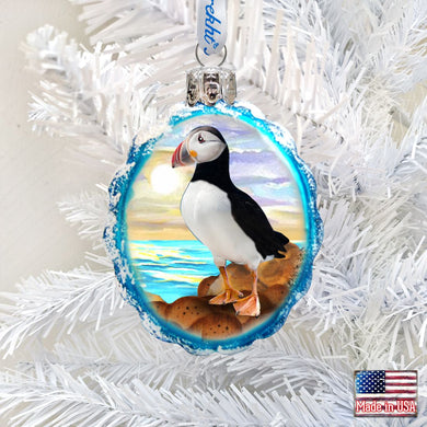 Bird Mercury Glass Ornament by G. DeBrekht - Wildlife Holiday Decor - 771043