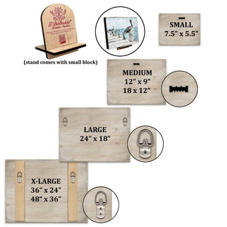 Sno Buddy Like you Wooden Wall Art by J. Bergsma - Nature Wildlife Decor - 85922659B-JB