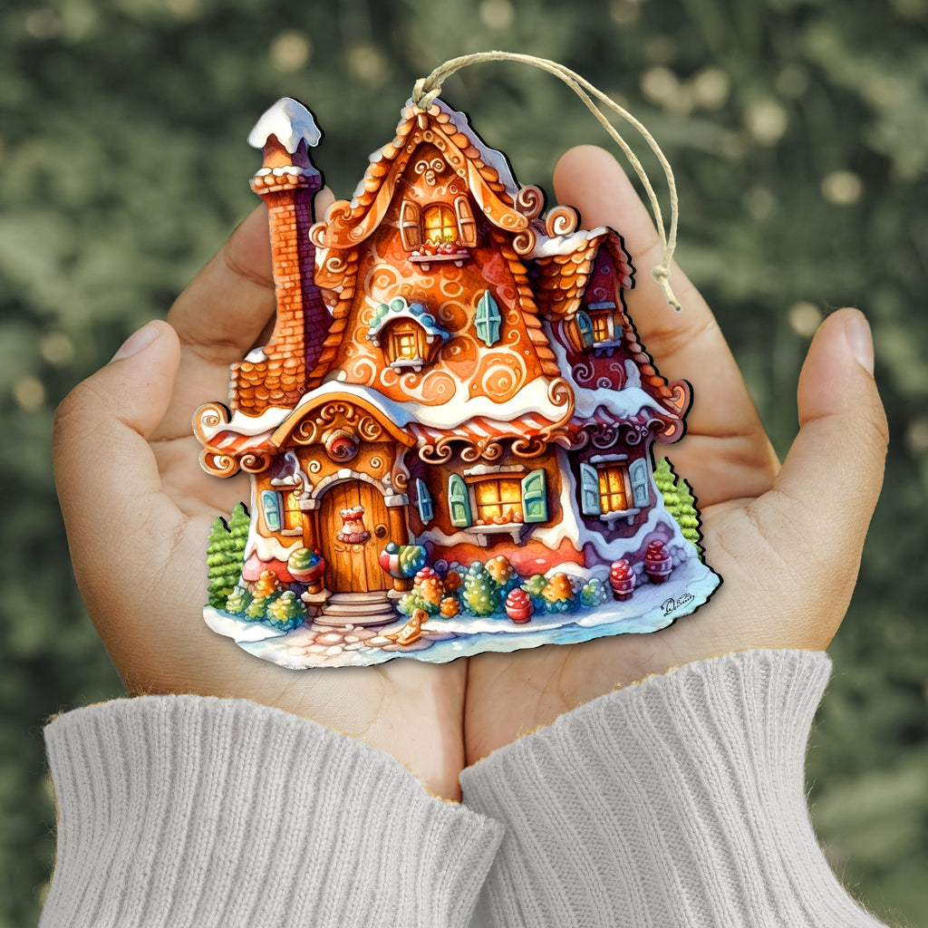 Magic House  Wooden Ornaments by G. Debrekht - Christmas Decor - 8100191-3