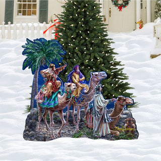 The Magic of Three Kings Nativity Outdoor Decor by D. Gelsinger - Nativity Holiday Decor - 8461022F-1810
