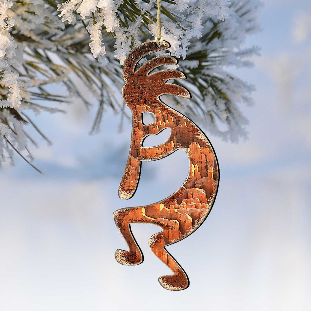 Kokopelli Wooden Ornaments - Christmas Decor - 8198416