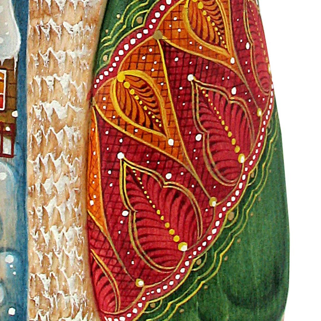 Pleasures Santa Hand-Painted WOODCARVED Masterpiece by G. DeBrekht - Christmas Decor - 213302 *** PRE-ORDER - Handmade Just for You! ***