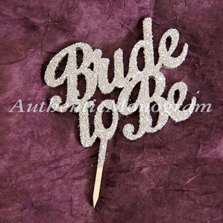 Wedding Cake Topper - Wooden Bride To Be Cake Topper, Special Occasion, Wedding Celebration, Bachelorette Party