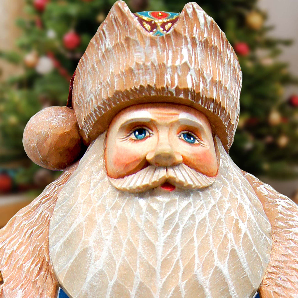 Three Kings Journey Santa Hand-Painted WOODCARVED Masterpiece by G. DeBrekht - Nativity Holiday Decor - 210234SE