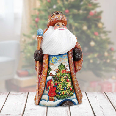 Trim a Tree Hand-Painted WOODCARVED Masterpiece by G. DeBrekht - Christmas Decor - 8214833 *** PRE-ORDER - Handmade Just for You! ***