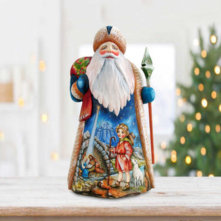 Special Edition in Crate Hand-Painted WOODCARVED Masterpiece by G. DeBrekht - Nativity Holiday Decor - 210228SE *** PRE-ORDER - Handmade Just for You! ***