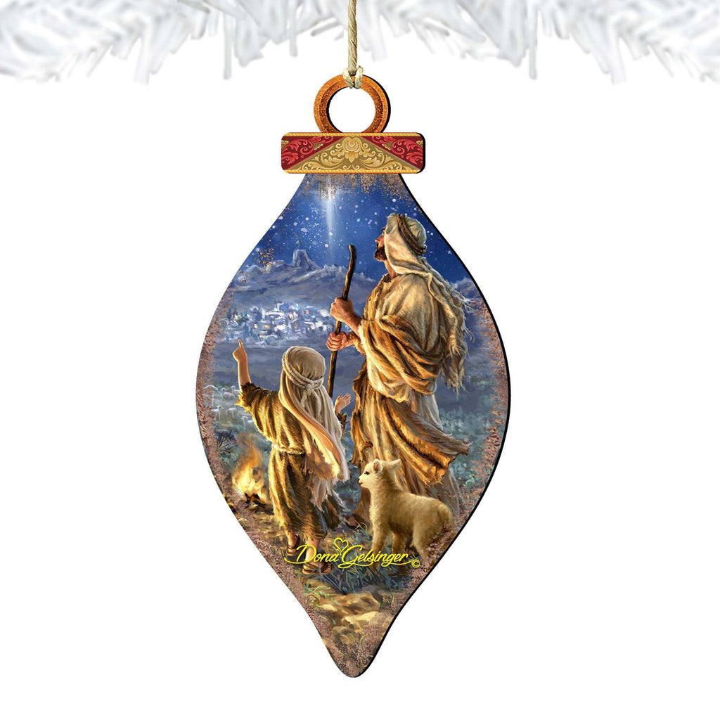 Shepherds Keeping Watch Cone by Gelsinger - Nativity Holiday Decor - 8041025-1838