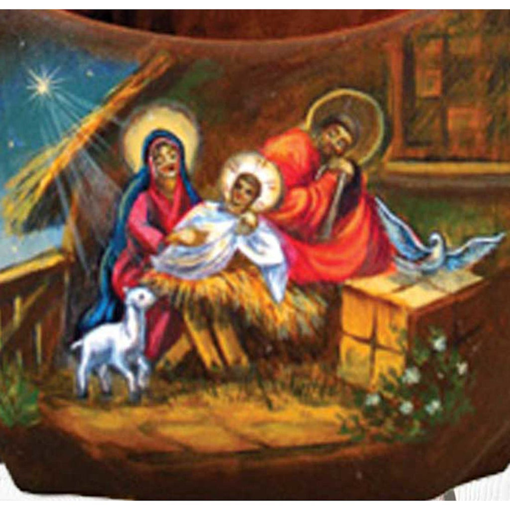 Devotional Holy Family Hand-Painted WOODCARVED Masterpiece by G. DeBrekht - Nativity Holiday Decor - 8215742 *** PRE-ORDER - Handmade Just for You! ***