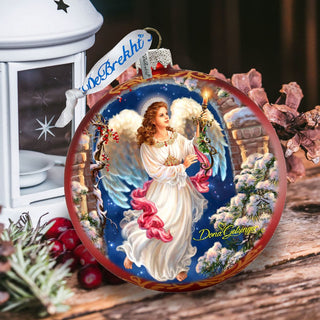 Angel in The Arch Glass Ornament Limited Edition by D. Gelsinger - Christmas Decor - 73892-1322