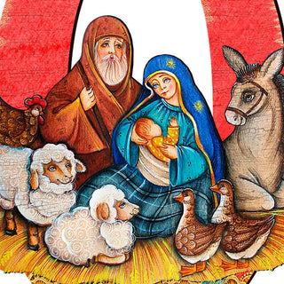 Joy Outdoor Nativity Set by G. DeBrekht - Nativity Holiday Decor - 8121454F-S3M
