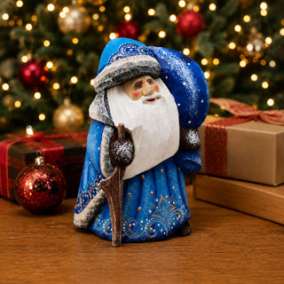 Christmas Cardinal Mailbox Hand-Painted WOODCARVED Masterpiece by G. DeBrekht - Christmas Décor - 8215569