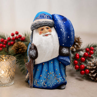 Christmas Cardinal Mailbox Hand-Painted WOODCARVED Masterpiece by G. DeBrekht - Christmas Décor - 8215569
